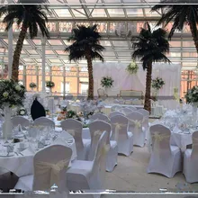 100 шт чехол с изображением цвета слоновой кости стул створки стул бант лента на Банкетный стул для свадьбы