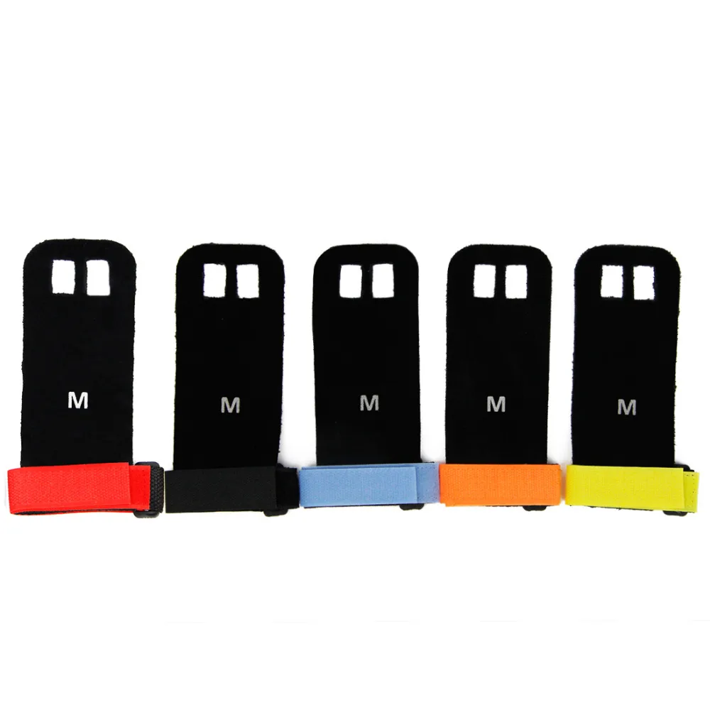 PROCIRCLE 10pairs/lot Weightlifting Leather Palm Protectors Grip Gloves