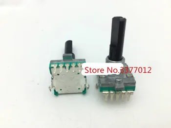 

5pcs/lot EC16 type double code switch 16 positioning number 16 pulse 5 foot axis length 25mm digital potentiometer