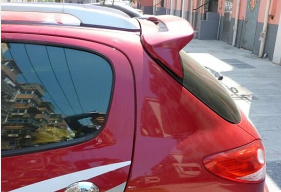 Цвет Автомобиля Краска задний спойлер багажника крыло задний спойлер(1 шт) для peugeot 206/207