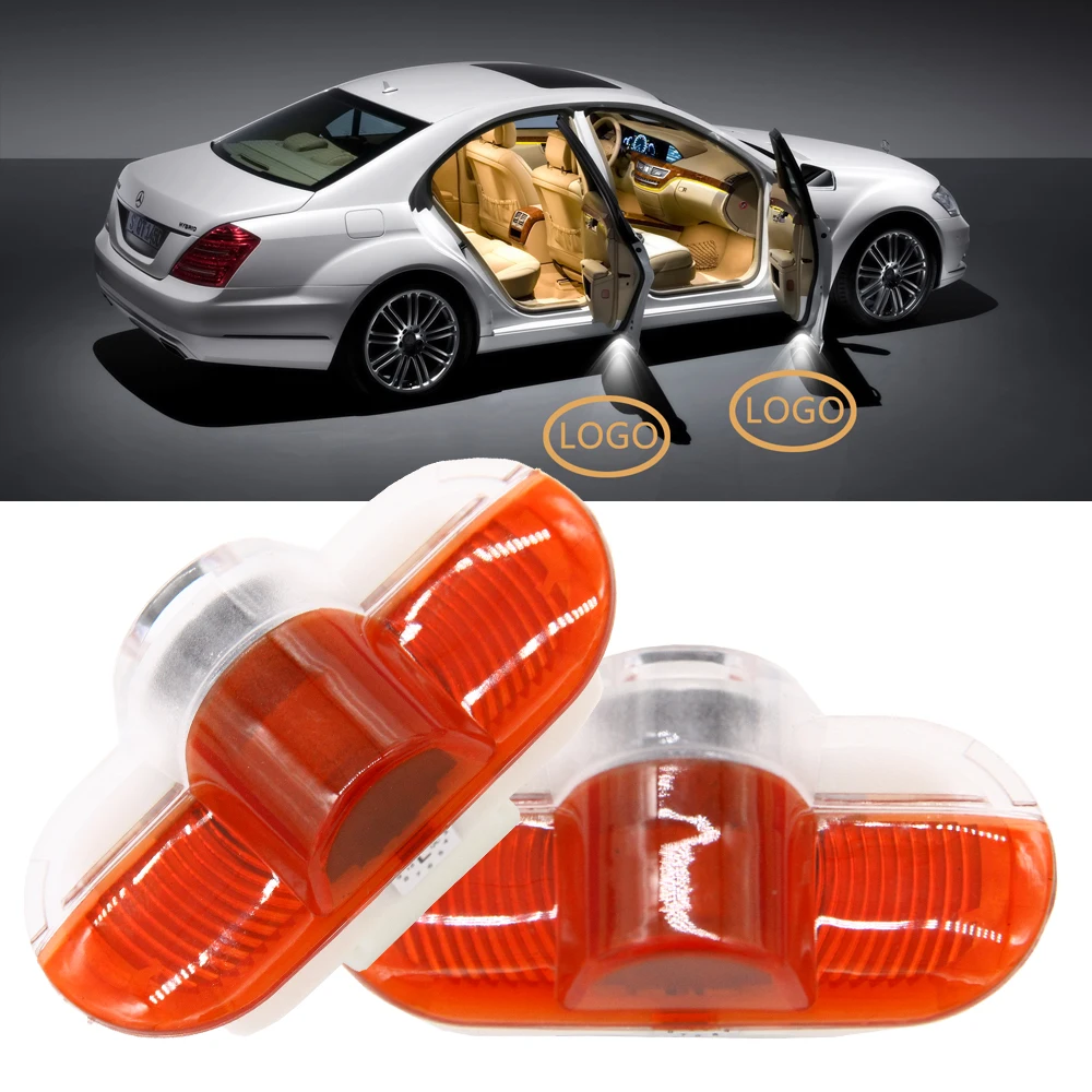 

2 Pcs Car Logo Door Welcome Light Car LED Projector Laser For Jaguar XJ 2007-2016 XK 2006-2014 Car Logo Light Source