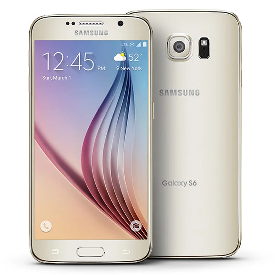 Original Unlocked Samsung Galaxy S6 3GB RAM 32GB ROM Mobile Phone Octa Core 16MP GPS NFC Refurbished S 6 Smartphone Original Unlocked Samsung Galaxy S6 3GB RAM 32GB ROM Mobile Phone Octa Core 16MP GPS NFC Refurbished S 6 Smartphone