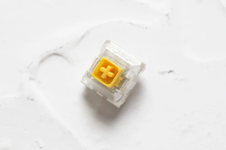 creme para teclado cristal da branco rgb interruptor para teclado mecânico mx