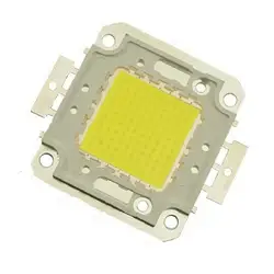 Высокий яркий 100 Вт 50 Вт 30 Вт 20 Вт 10 светодио дный светодиодный чип 30 * 30mil Cree SMD COB DIY прожектор лампа Теплый/Холодный белый Интегрированный