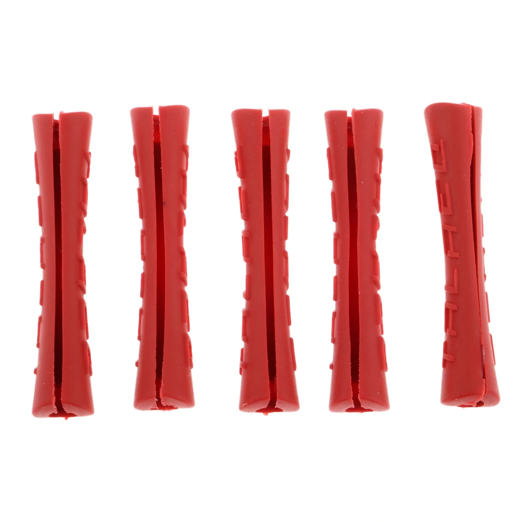  5 Pieces Bike Cable Protective Sleeve Tube Pipe Shifter Hose Lines Protector Cover Wrap  Bicycle Cables Housing