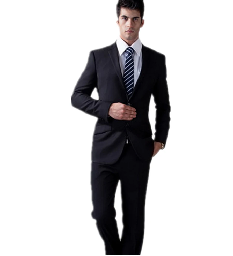 Black pant coat with tie Clearance
