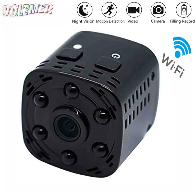 

Volemer mini video camera 1080p Wide Angle video camera Infrared Night Version wifi Security Camcorder Portable HD mini camara