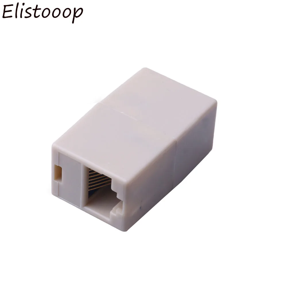

10pcs/lot Universal RJ45 Cat5 8P8C Socket Connector Coupler For Extension Broadband Ethernet Network LAN Cable Joiner Extender