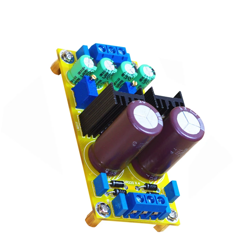 LM317 LM337 DC регулируется Питание Модуль платы положительные и отрицательные может регулируемая DIY Kit