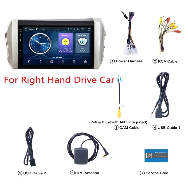Cheap NAVITOPIA 9inch Full Touch Screen Android 8.1 2G RAM 32G ROM Car DVD GPS Navigation For Toyota Innova 2015-2018 2