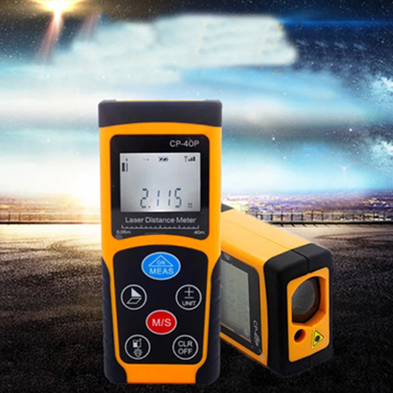 

60m/100m Portable Infrared Laser Rangefinder Laser Distance Meter Range Battery-powered Range Finder Tape Distance Measurer
