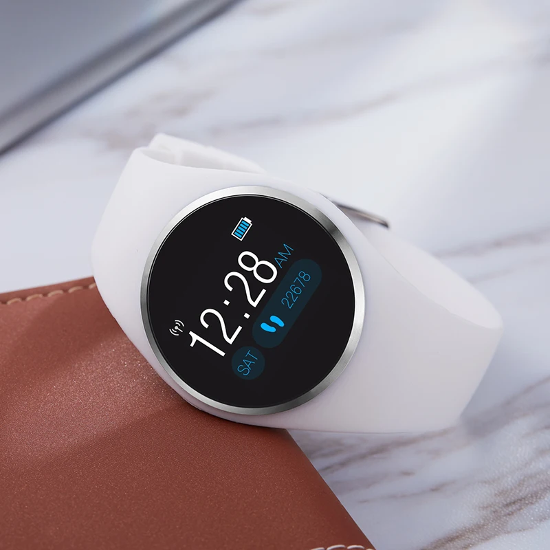 Smart Bracelet Heart Rate Fitness Tracker Smart Wristband Blood Pressure/Oxygen Men Women Smart Watch for IOS Android
