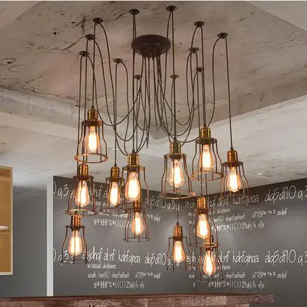 Винтажные подвесные лампы Эдисона E27 в стиле ретро 110 240 В|pendant lights|bulb pendant lightpendant
