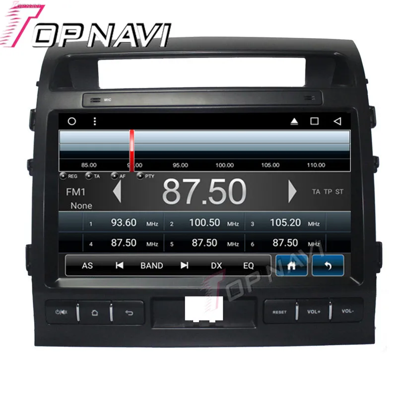 Навигация автомобиля для Toyota Land Cruiser 2007 2015 10.1 ''Android 6.0 topnavi Поддержка