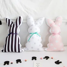 Ins минималистский стиль мультфильм кролик подушка кукла Детские Успокаивающий Подушка Диван для маленьких детей украшения комнаты