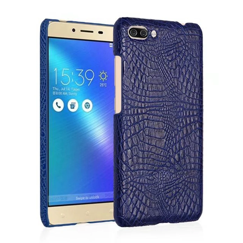 

For Asus Zenfone 4 Max ZC520KL phone bag case Luxury Crocodile Skin PU leather Protective Case Cover For Asus Zenfone 4 Max 5.5"