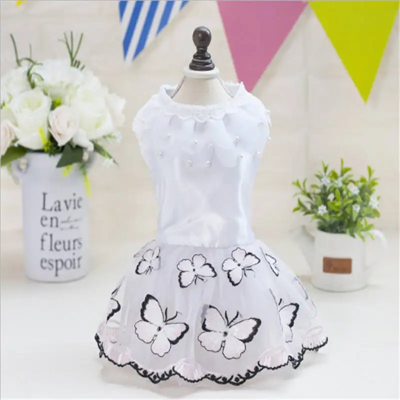 

Pet Dress Dog Clothes Dress Outfit for Small Dogs Cute Pet Clothing Puppy Skirt Dog Clothes Chihuahua