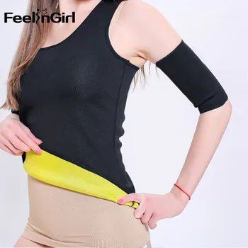 

FeelinGirl Neoprene Body Shaper Vest Waist Trainer Push Up Underbust Belt Women Shapewear Plus Size XXL Shapers Corset