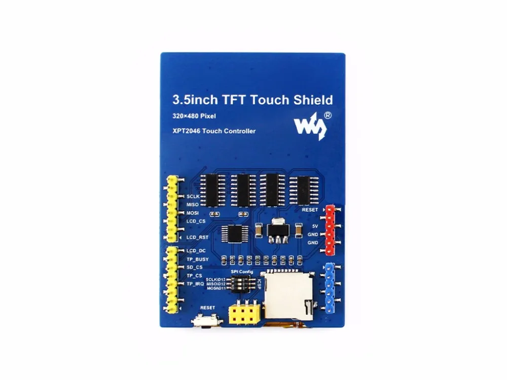 Waveshare 3 5 дюймовый сенсорный ЖК экран 480x320 разрешение резистивный TFT LCD|shield for