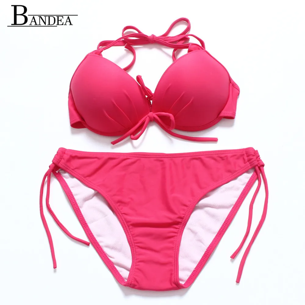 Fabulous Women's Swimwear Swimsuit Bikini Sets Padded Push Up e Top