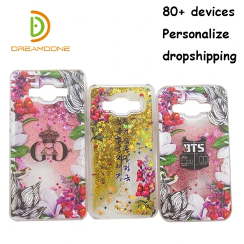 

Hard Glitter phone Case customized for Samsung galaxy grand core prime G360 G530 personalized sand liquid mobile cell shell bag