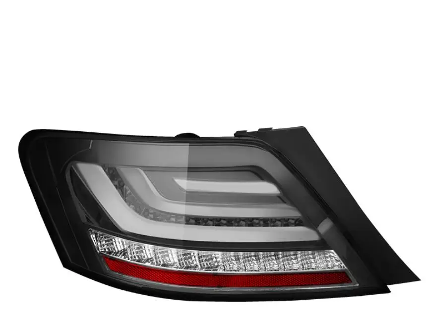 2 шт., автомобильный Стайлинг, Головной фонарь для рейза, фара 2005~ 2009, Mark X, светодиодный задний фонарь, задний фонарь, DRL H7 Hid Angel Eye, биксеноновый луч - Color: 2pcs black taillight