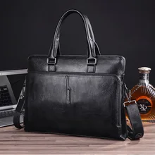 Модные Винтажные высококачественные кожаные портфели, модная сумка-тоут для ноутбука, мужская сумка-мессенджер, большие дорожные сумки на плечо, сумка