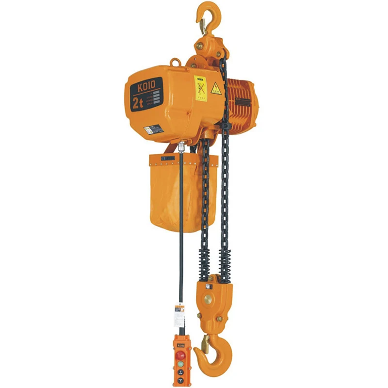 Quality 1 t 3 m KOIO Japan Kito electric chain hoist models fixed 1t3m