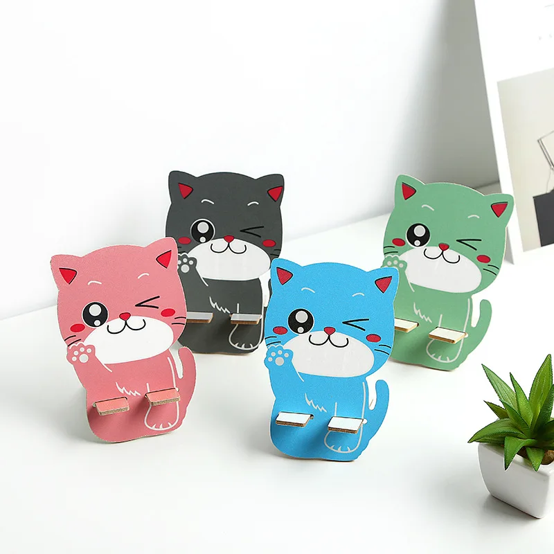 

Big Size Cute Phone Holder Portable Adjustable Mobile Phone Holders Stands Storage Racks Multifunctional Table Support Bracket