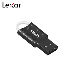 Lexar флешки 32 GB 64 GB USB Flash Drive V40 ручка привода и диск USB 2,0 Совместимость для ПК Mac Системы