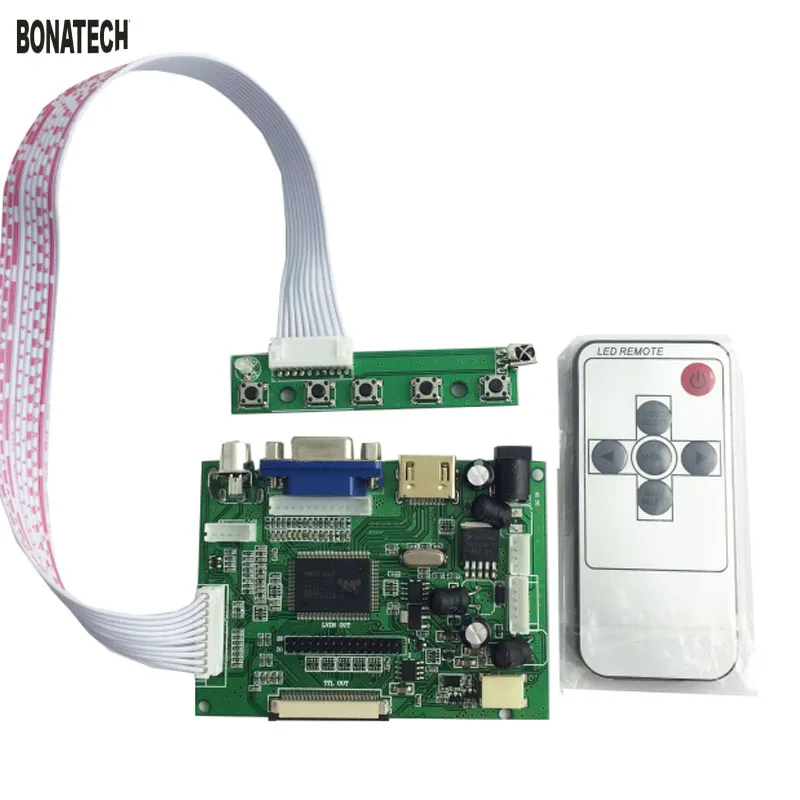 Цена 7 дюймов 50pin AT070TN90 92 94 ЖК дисплей драйвер платы для автомобиля с дистанционным управлением + доска для ключей автомобиля отступить проекции