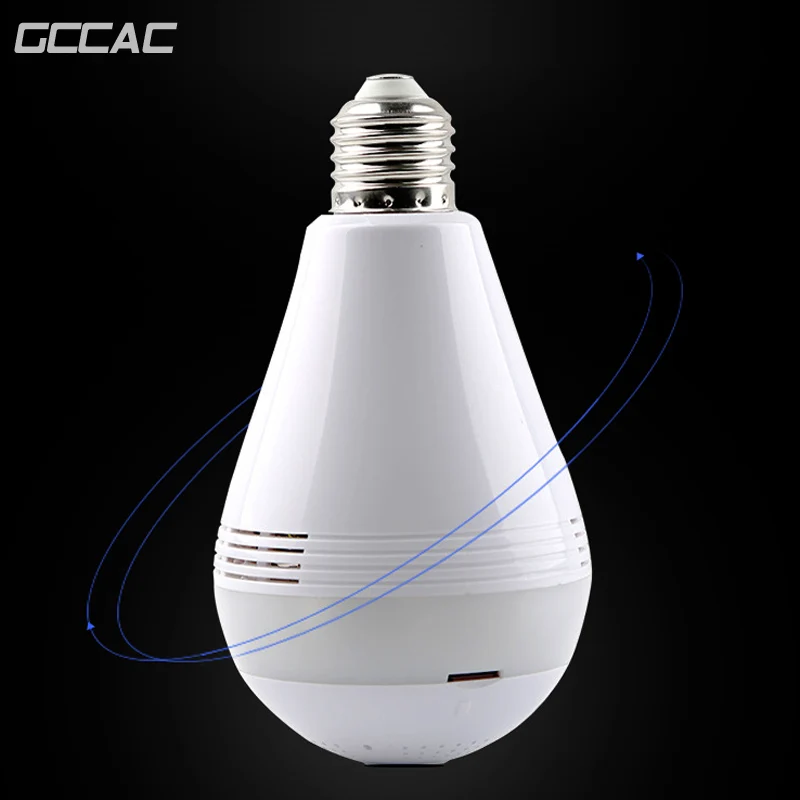 

Bulb Lamp 1080P IP Camera 360 Degree Panoramic Wireless Wifi Camera Home Security Surveillance CCTV Smart Cam 2MP Wi Fi Monitor