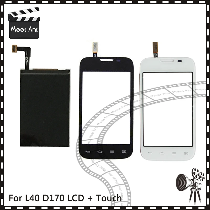 

New High Quality 3.5'' For LG L40 Dual D170 Lcd Display With Touch Screen Digitizer Sensor