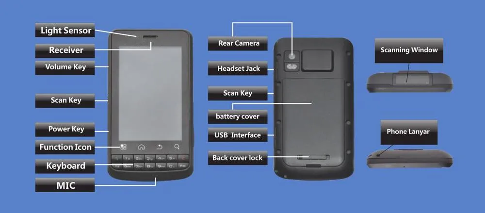 Android barcode PDA