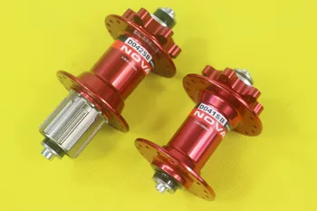 

MTB Novatec D041SB/D042SB Disc Brake Hubs 24H 28H 32H 36H D041SB D042SB Red O.L.D 100mm/135mm AL7075 Cassette Body Bicycle Parts