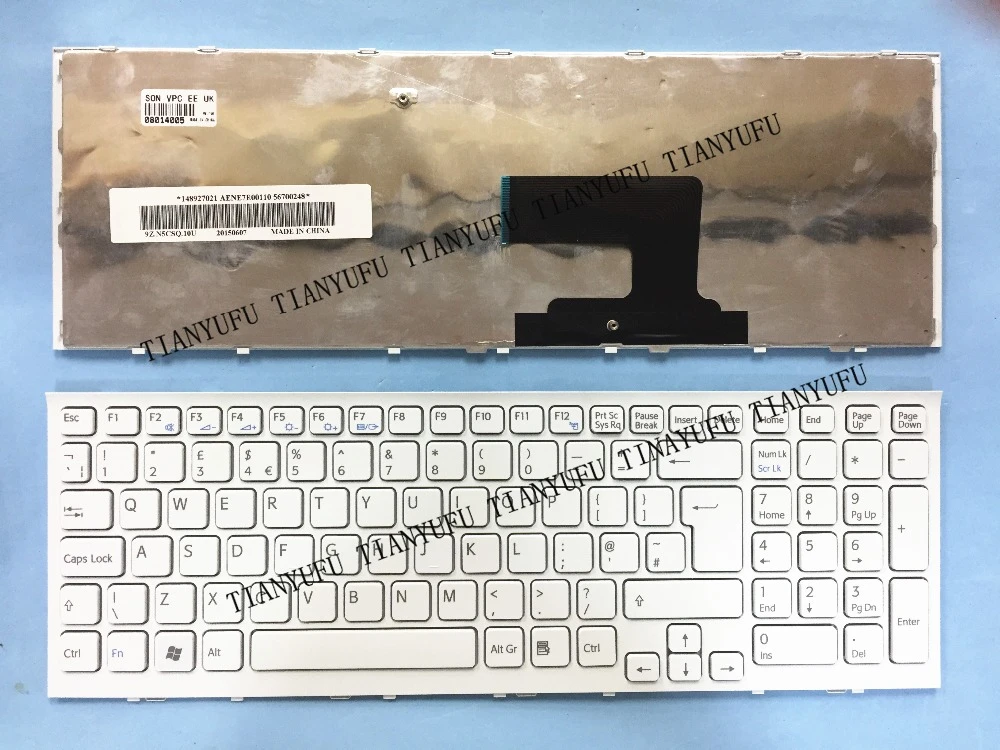 English New Ee Keyboard For Sony Ee37ec Ee26fj Ee27ec Ee25ec Ee25 Ee27 Vpc Ee Ee47 Ee37ec Ee27ec Ee26fg Uk Laptop Keyboard Replacement Keyboards Aliexpress