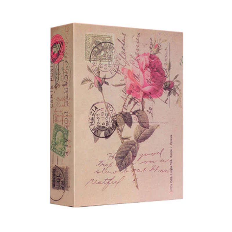 Сейф для хранения словаря книга банк деньги ювелирные изделия скрытый секретный сейф - Цвет: Rose