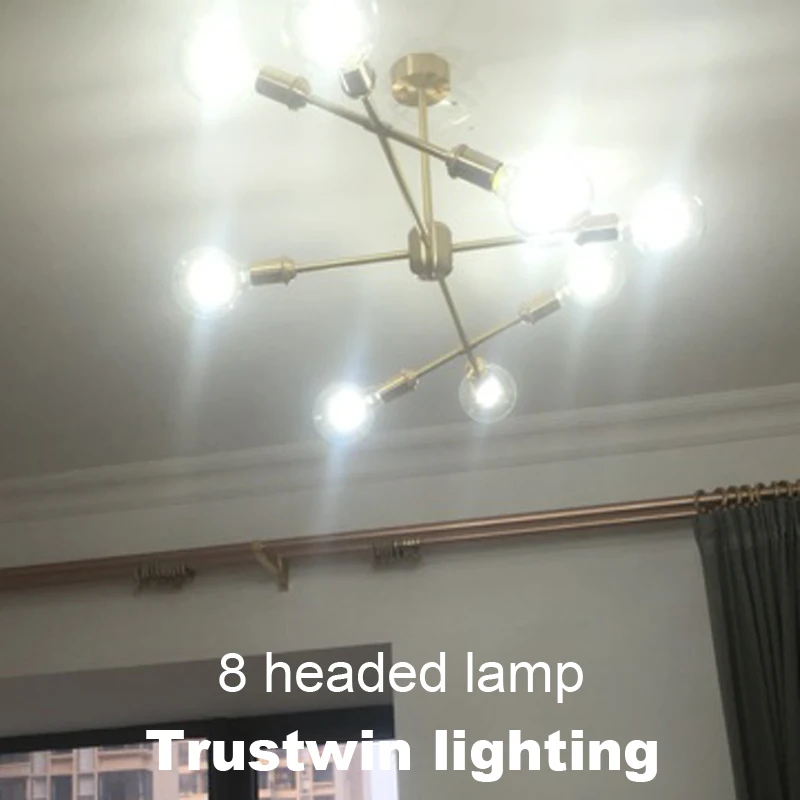 8 headed lamp