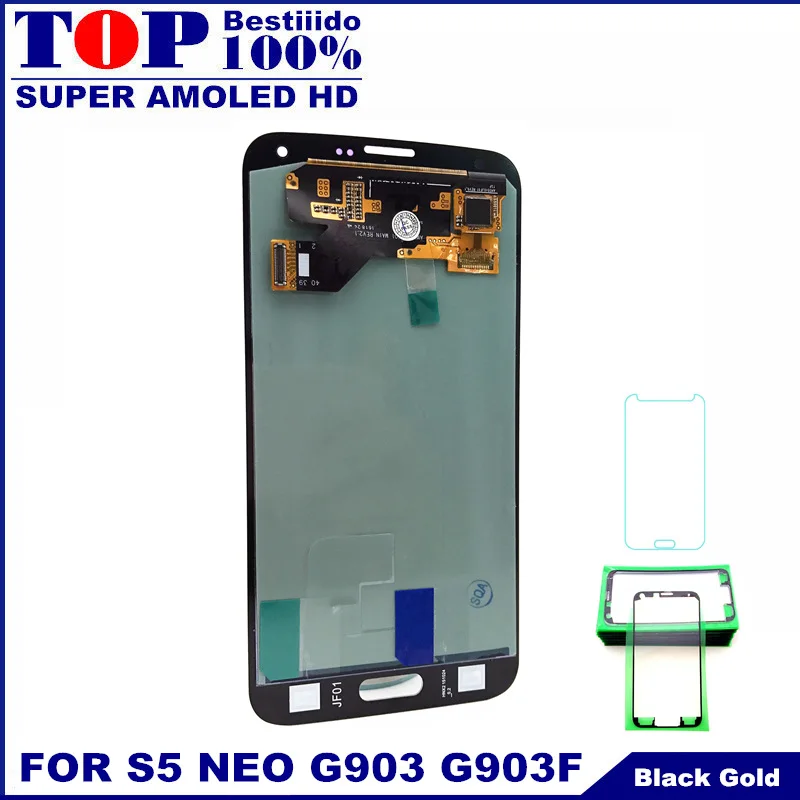 imágenes para 100% Probado Super AMOLED pantalla LCD de Reemplazo para Samsung GALAXY S5 Neo G903 G903F Pantalla Lcd con Pantalla Táctil Digitalizador Asamblea imágenes para 100% Probado Super AMOLED pantalla LCD de Reemplazo para Samsung GALAXY S5 Neo G903 G903F Pantalla Lcd con Pantalla Táctil Digitalizador Asamblea