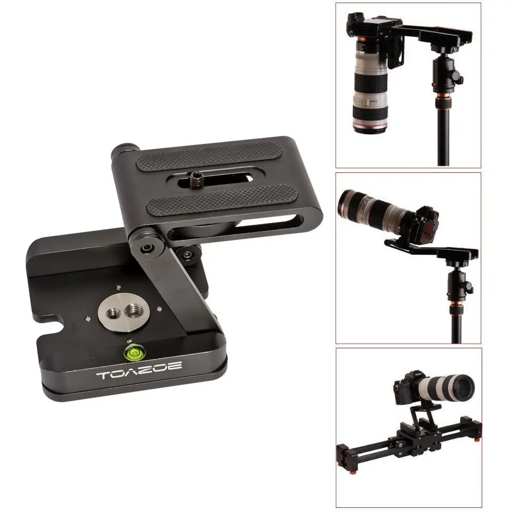 

Pro Tripod Heads Solution Photography Studio Camera Tripod Z Pan & Tilt Flex Tilt Head Aluminum Alloy for Canon Nikon DSLR