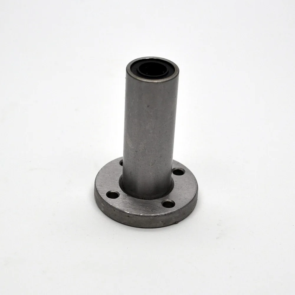1pcs LMF6LUU 6mm 6*12*35mm CNC Round Flanged Type Linear Bushing Ball Shaft Bearing For 6mm