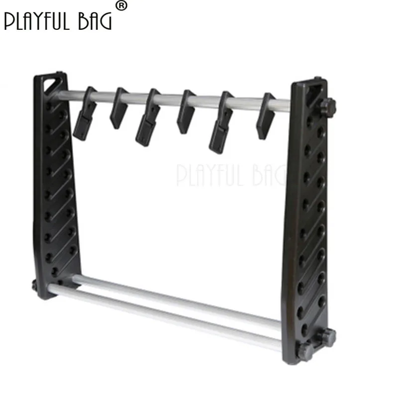 Игривая сумка тактическая соревнования CS Хобби DIY Аксессуары Реквизит Дисплей Стенд 10 20 30 дюймов гель мяч пистолет QD5