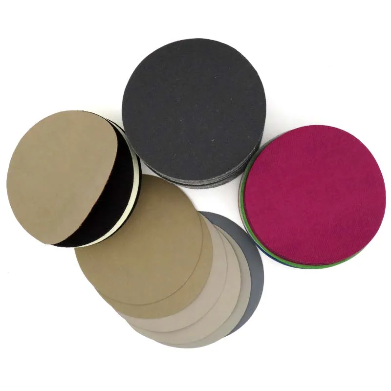 

10PCS 5Inch 125MM Hook and Loop Sandpaper Wet Dry Sanding Sheets Silicon Carbide 60 to 10000 Grits for Polishing Grinding
