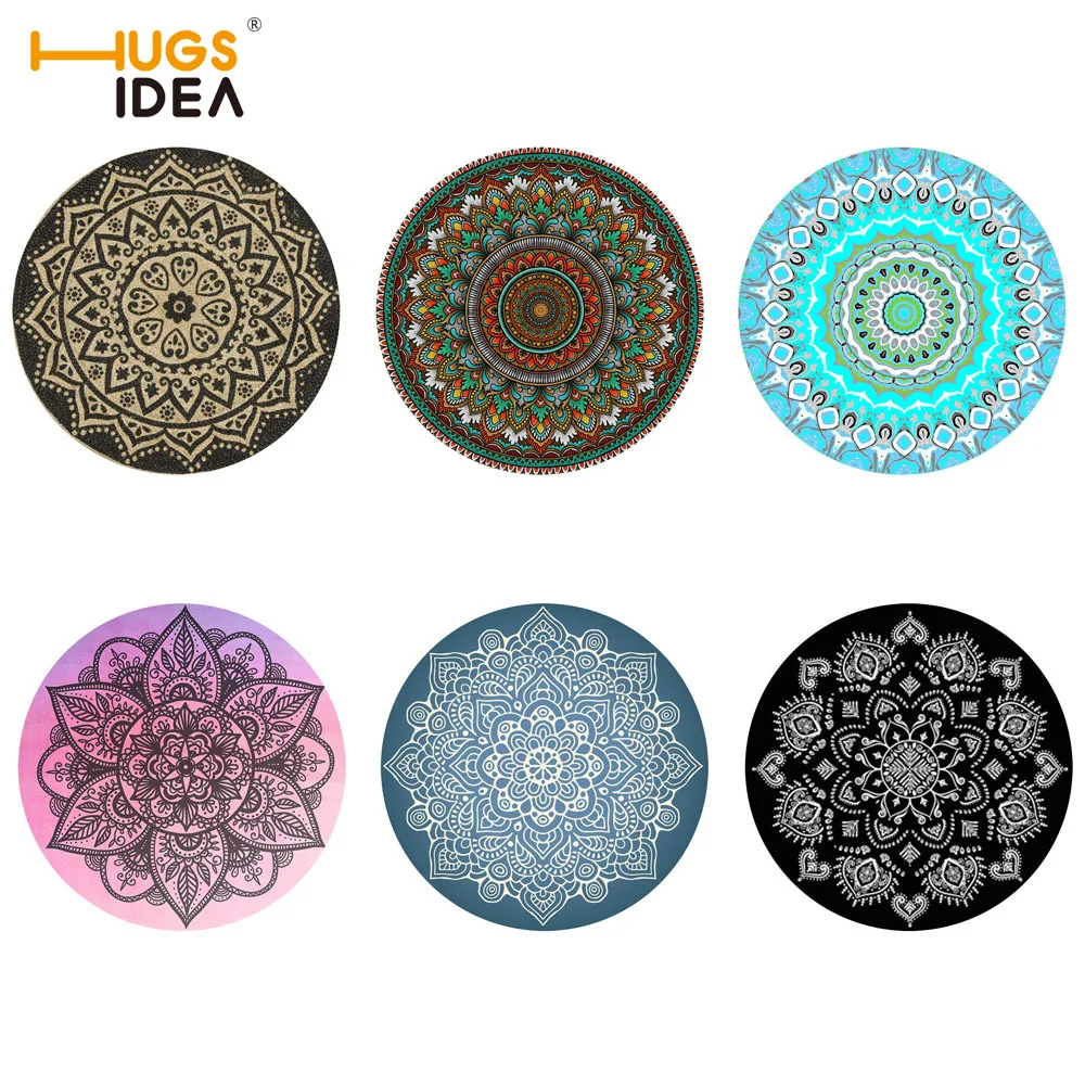 HUGSIDEA 6 قطعة/الوحدة ماندالا نمط الجدول المفارش بسيطة و الإبداعية القدح كوستر حصيرة مقاومة للحرارة القهوة شرب كأس الوقايات HUGSIDEA 6 قطعة/الوحدة ماندالا نمط الجدول المفارش بسيطة و الإبداعية القدح كوستر حصيرة مقاومة للحرارة القهوة شرب كأس الوقايات