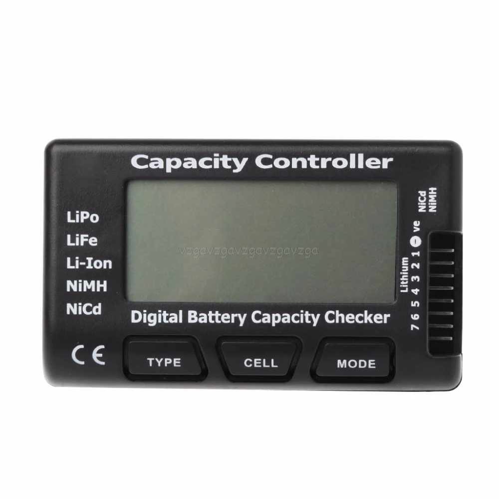 Цифровой измеритель емкости батареи RC CellMeter 7 для LiPo LiFe Li-Ion NiMH Nicd# H028