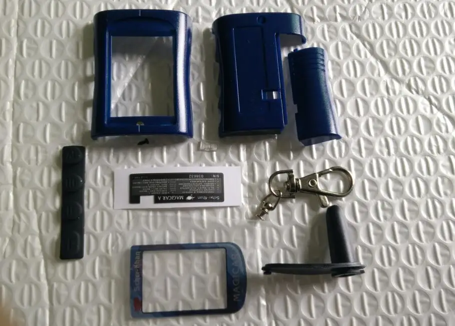 

MA Case keychain for Scher Khan magicar A lcd remote two way car alarm system