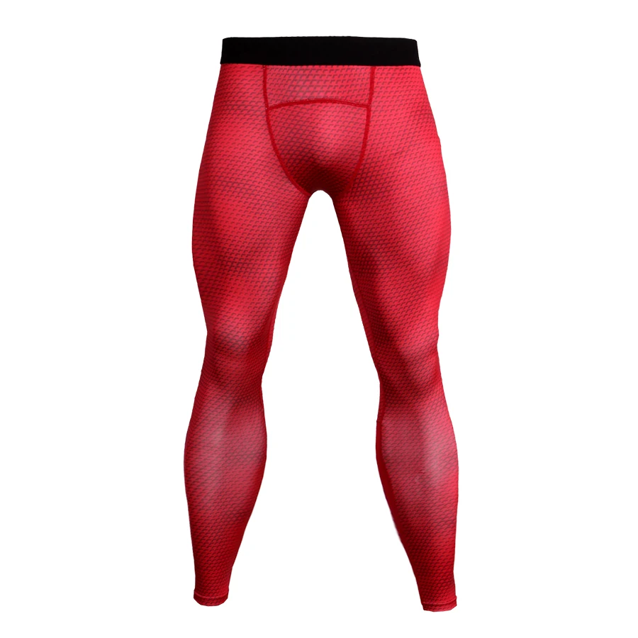 

2018 New Mens Compression Tights Fitness Skinny Leggings Men's Pants Breathable Underwear Rashguard Joggers Sweatpants Trousers