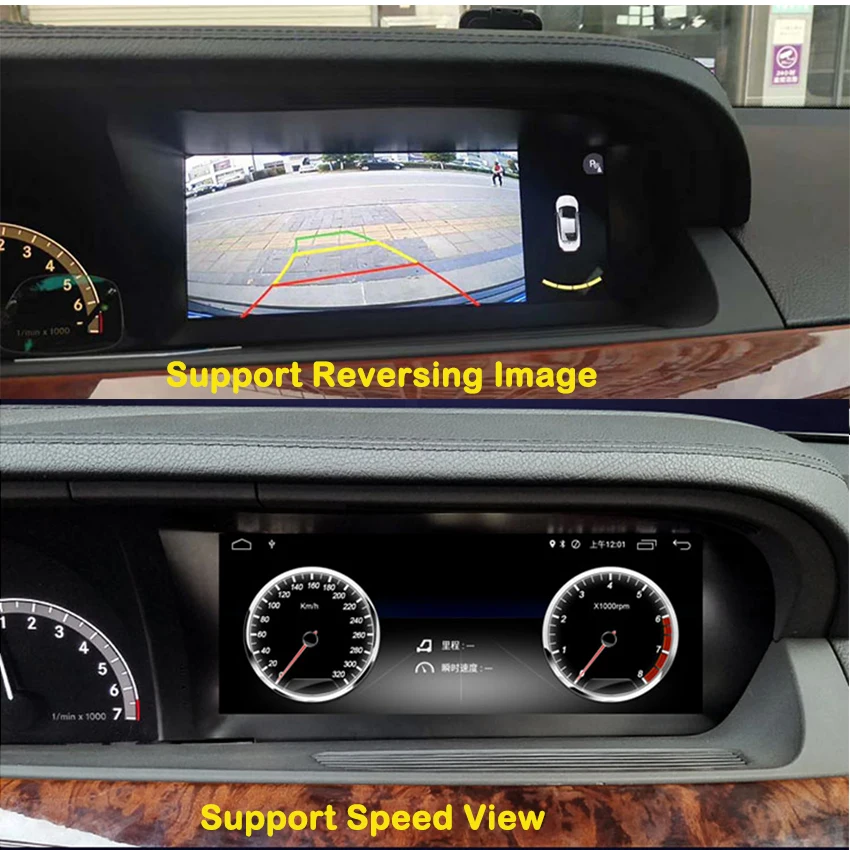 Clearance Liislee For Mercedes Benz S Class W221 2006~2013 GPS Navigation Android Original Car System Radio HD Screen multimedia player 0