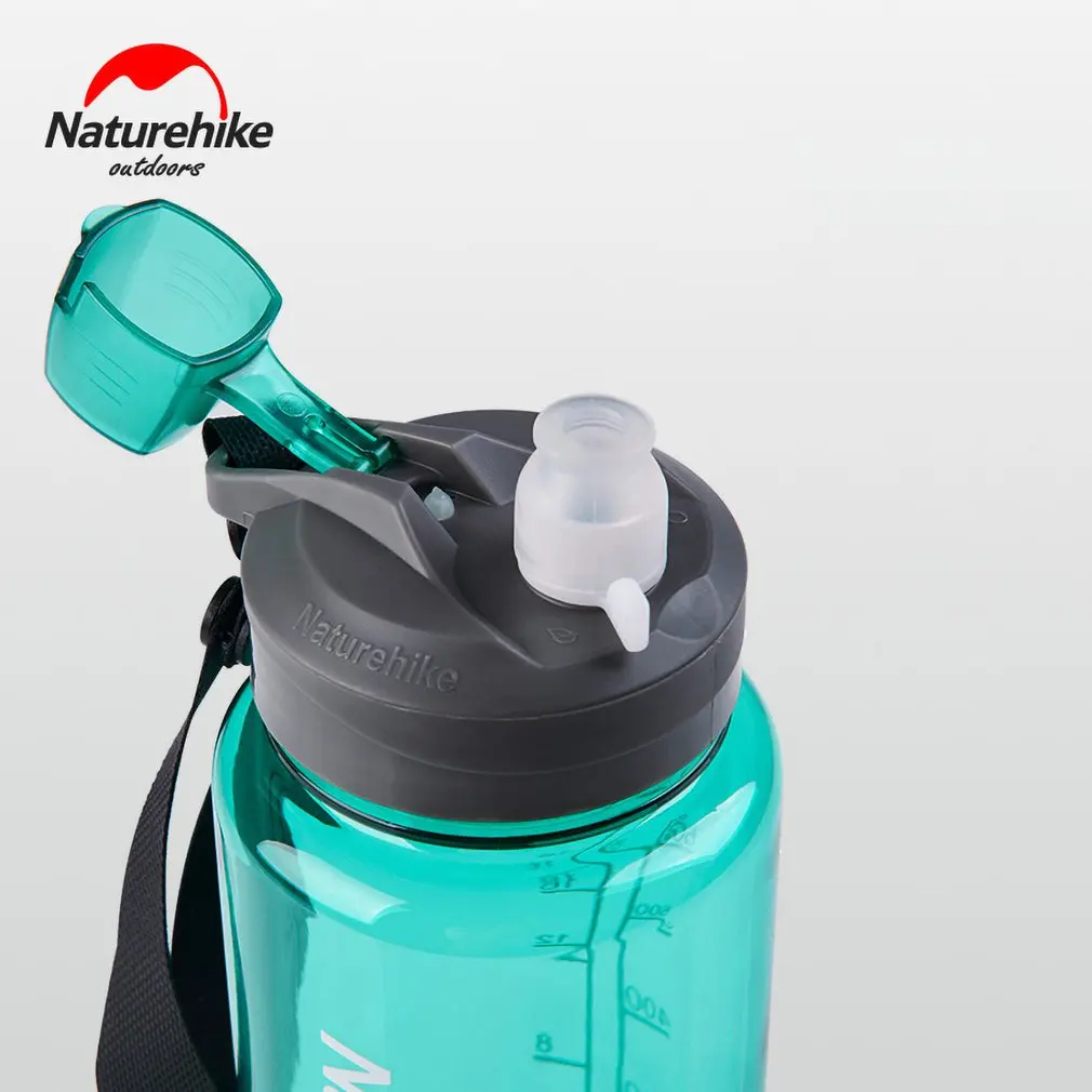 Naturehike 750/1000 мл портативная Спортивная Студенческая бутылка для воды пластиковая Спортивная велосипедная дорожная бутылочка для питья