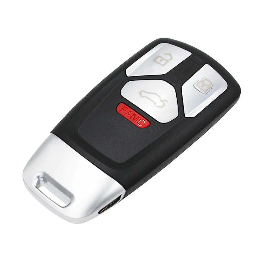 3+ 1/4 кнопки без ключа go Смарт дистанционные брелки для ключей брелок 315 МГц 433 для Audi TT A4 A5 Q7-up 4M0 959 754 AK/AQ/AF